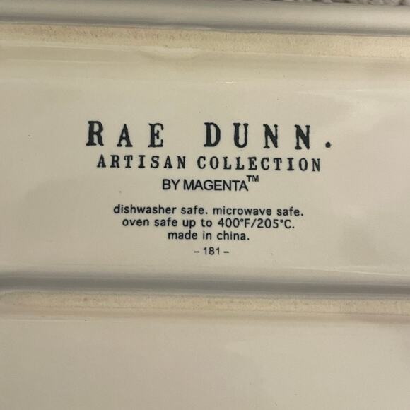 Rae Dunn YUM Ceramic Bread Loaf Dish - Picture 3 of 3